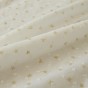 tissu coton plumetis étoiles dorées