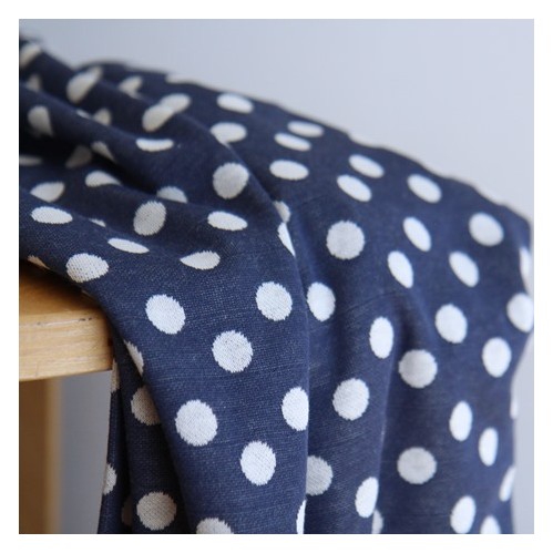 maille souple pois - un chat sur un fil maille souple pois - un chat sur un fil