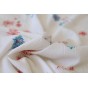 tissu imprimé fleurs - viscose