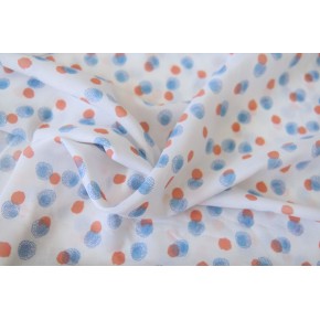 viscose à pois - un chat sur un fil