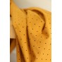 tissu en jersey de coton pois - un chat sur un fil