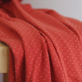 jersey coton imprimé - pois