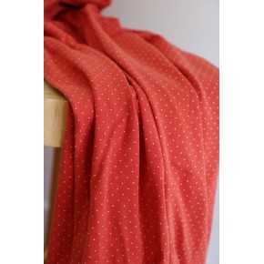 jersey imprimé pois rouge