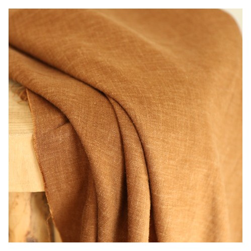 lin et viscose stains - caramel lin et viscose stains - caramel