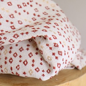 jacquard français - un chat sur un fil