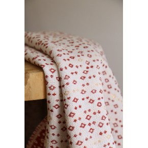 tissu français - jacquard upcyclé