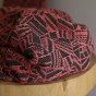 Jacquard velours - Dark Betty pink