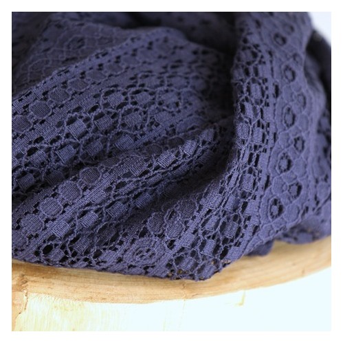 tissu Dentelle Jupiter - Marine tissu Dentelle Jupiter - Marine