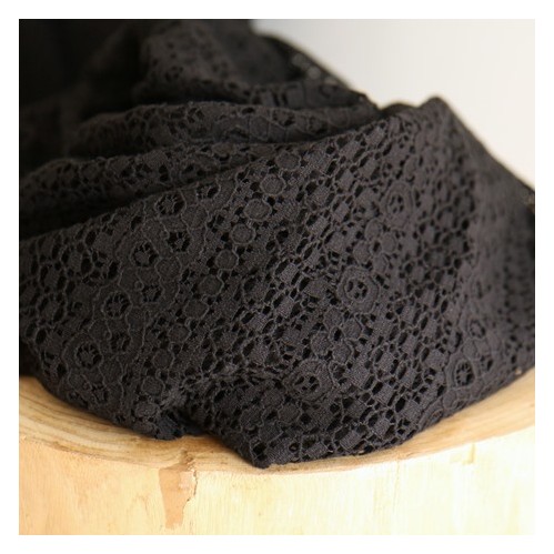 tissu Dentelle Jupiter - noir tissu Dentelle Jupiter - noir