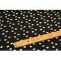 twill viscose - noir et blanc