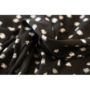 un chat sur un fil - twill de viscose