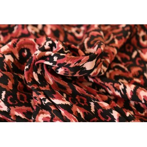 twill de viscose - un chat sur un fil
