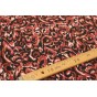 twill de viscose - un chat sur un fil