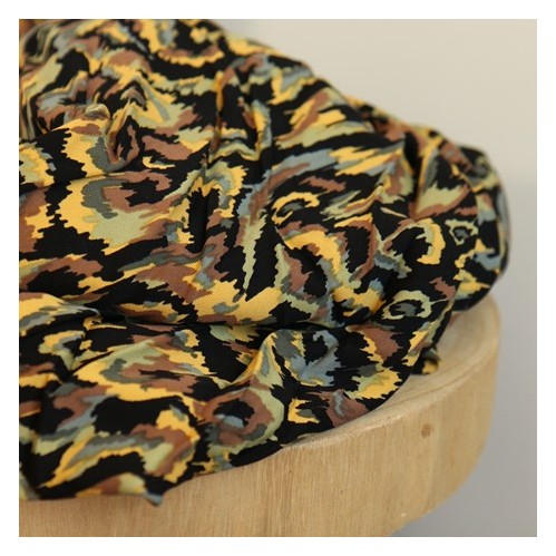 Twill de Viscose - kaki Twill de Viscose - kaki