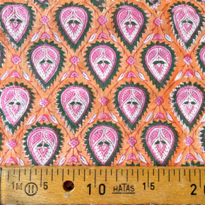 coton indien imprimé fleurs - Eulalie