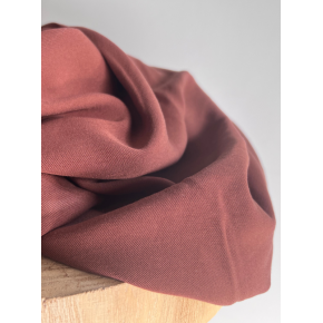 tissu tobacco unie - twill de  viscose