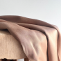 satin de viscose camel - un chat sur un fil