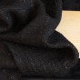 tweed noir avec carreaux lurex