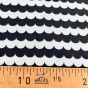 tissu en jersey de coton waves - un chat sur un fil