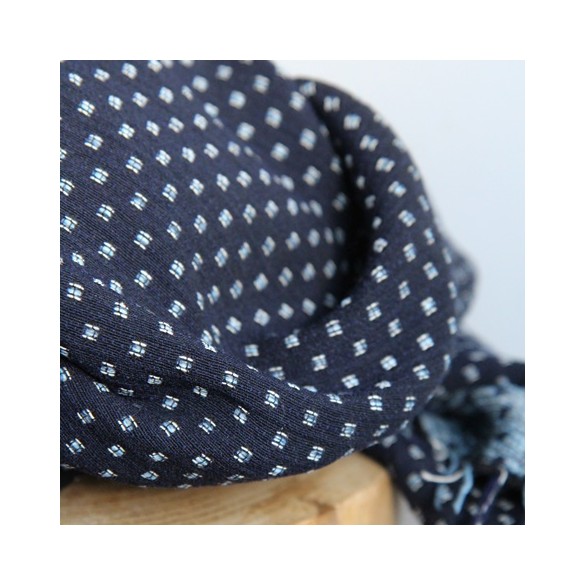 jacquard français - tissus upcyclés