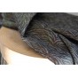 joli tissu jacquard marron irisé - un chat sur un fil