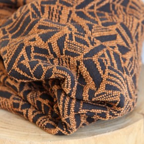 Jacquard velours - Dark Betty ocre