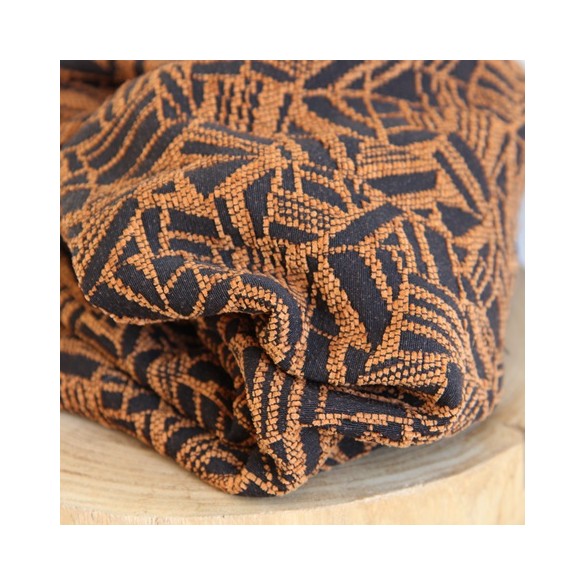 Jacquard velours - Dark Betty ocre