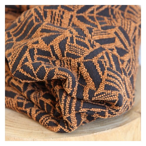 Jacquard velours - Dark Betty ocre Jacquard velours - Dark Betty ocre