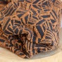 Jacquard velours - Dark Betty ocre