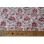 coton imprimé fleurs - block print