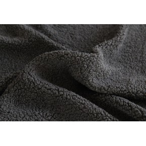 tissu sherpa - un chat sur un fil
