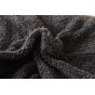 tissu sherpa - un chat sur un fil