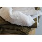 tissu velours côtelé - kaki