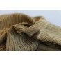 tissu velours kaki envers fausse fourrure