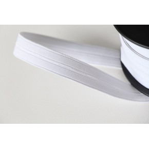 Élastique boutonnière blanc  