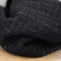 tweed noir lurex pour veste chanel
