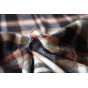 tissu lainage tartan - un chat sur un fil