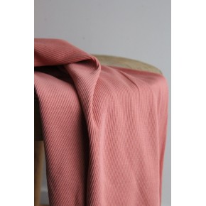 jersey en coton rose pêche - un chat sur un fil