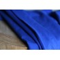 tissu jersey bleu électrique - un chat sur un fil