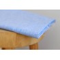tissu coton et lin chambray - bleu stoned