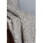 tissu jacquard double gaze coton - un chat sur un fil