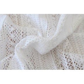 coton crochet - blanc