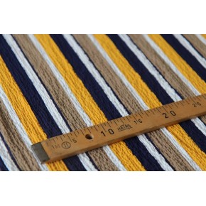 tissu bubble rayures - viscose