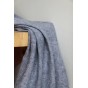 tissu chambray marine - un chat sur un fil