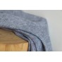 coton uni marine - tissu chambray