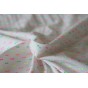 voile de coton plumetis - fluo