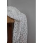 tissu Dentelle Tomine - un chat sur un fil