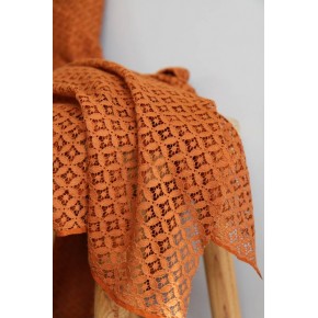 tissu dentelle - motif géométrique