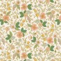 tissu en coton imprimé Colette - cream metallic