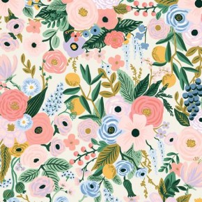 coton fleurs - rifle paper co - garden party cream